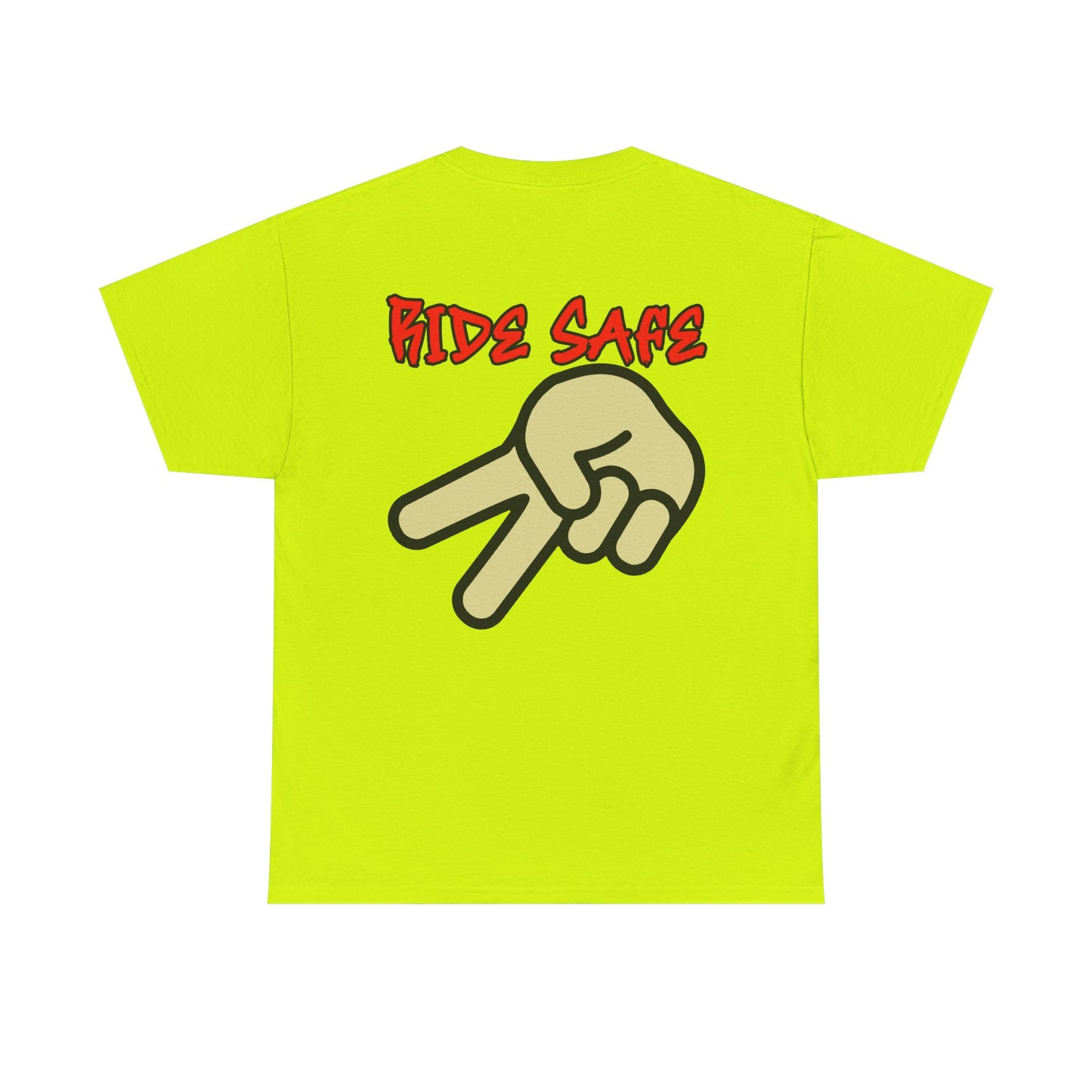 Ride Safe, Rad Moto Bunny, Heavy Cotton T-Shirt
