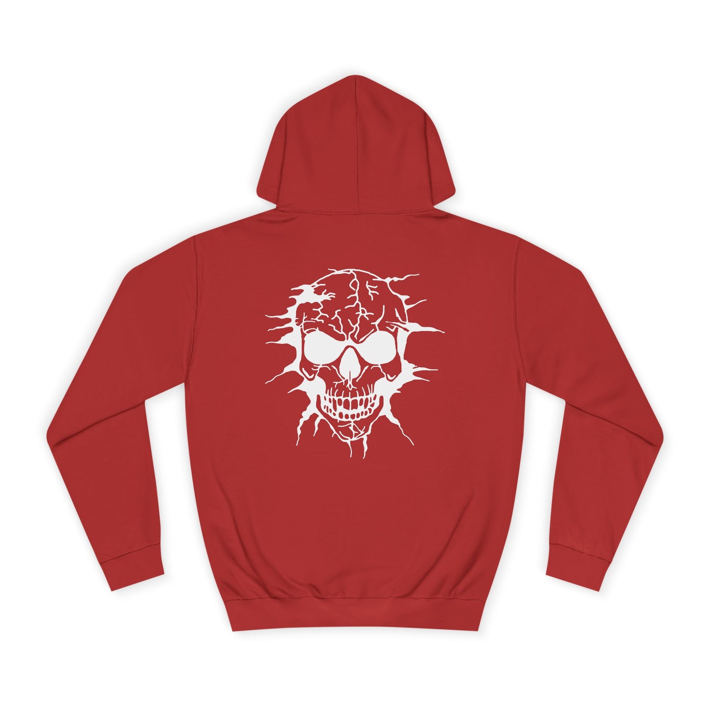 Breakout Skull, Rad Moto Bunny, Unisex Hoodie - Biker Style Sweatshirt for Motorcycle Enthusiasts