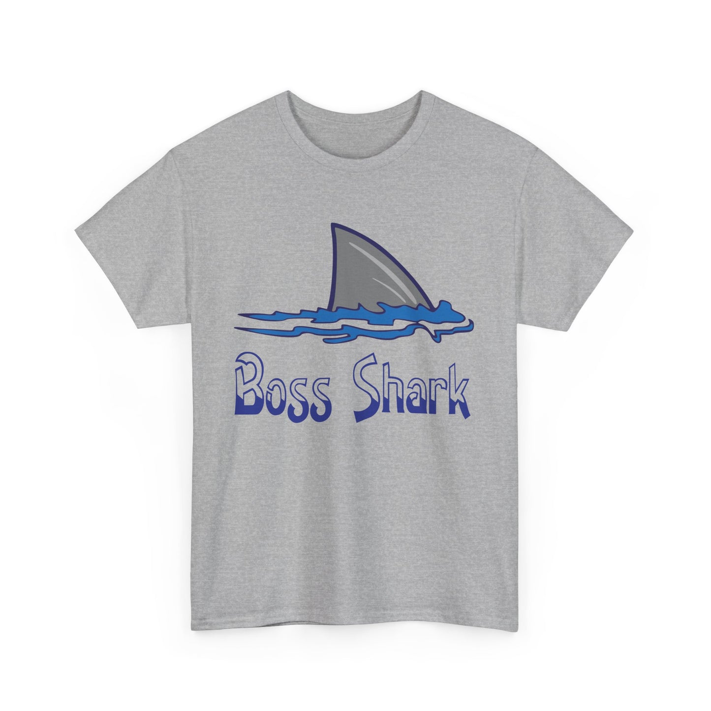 Boss Shark. Heavy Cotton T-Shirt