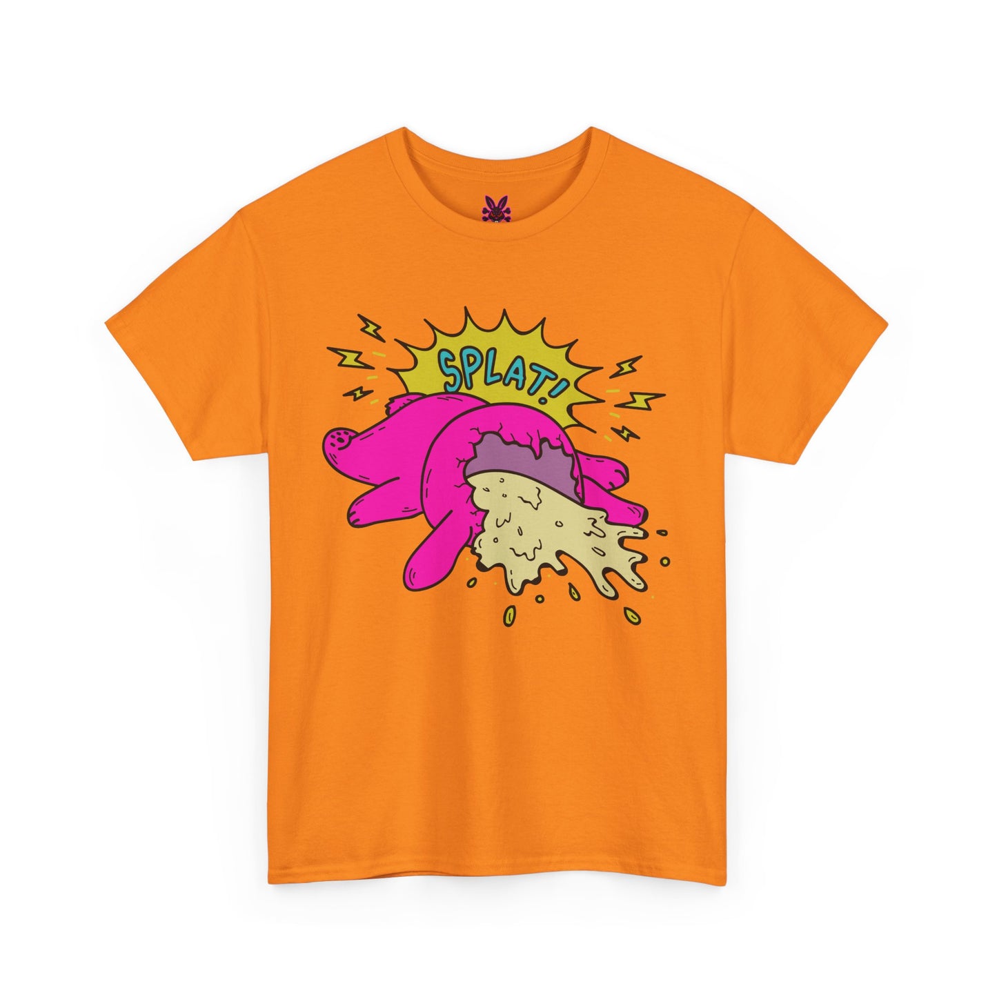 Splat Bunny, Rad Moto Bunny, Heavy Cotton T-Shirt