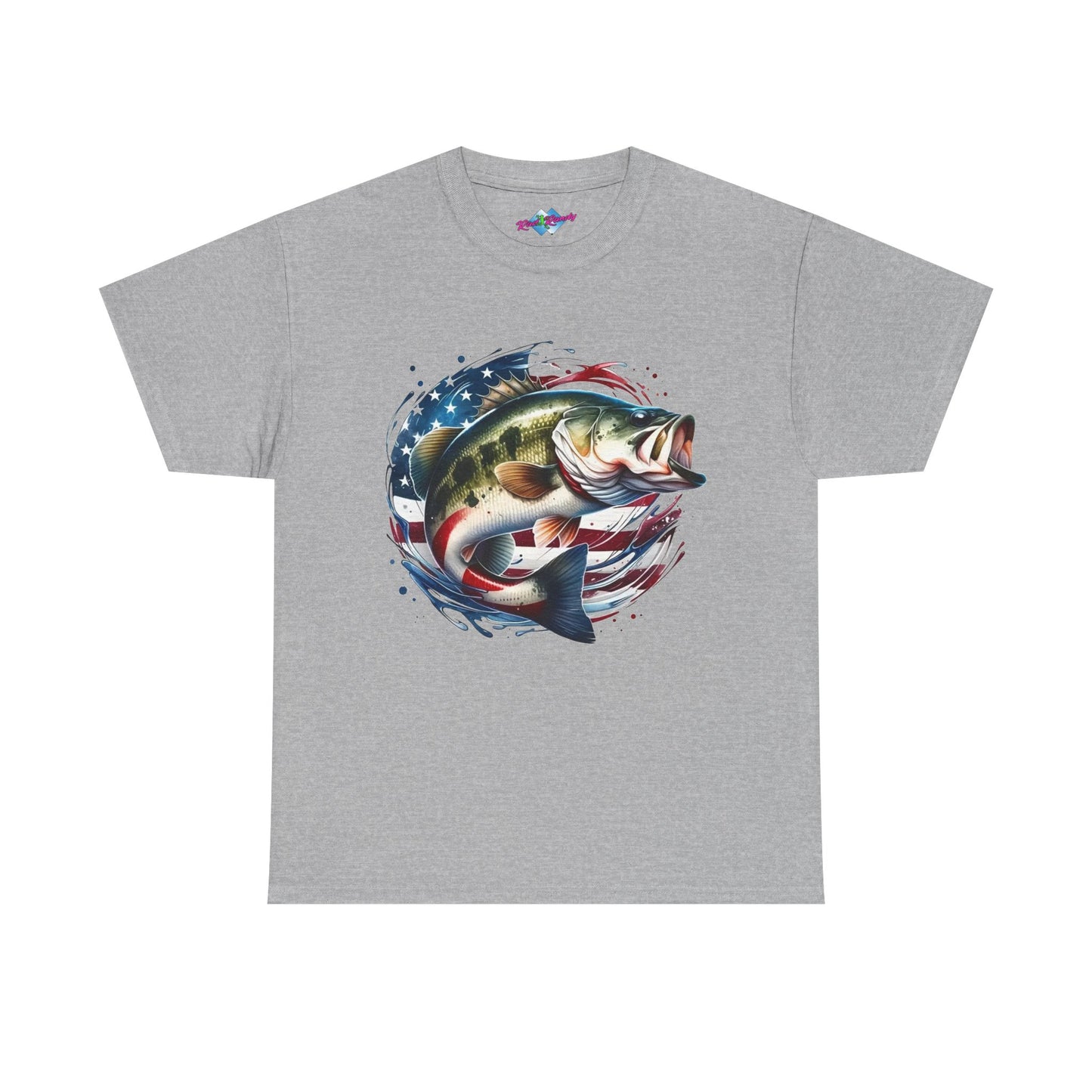 American Bass, Heavy Cotton T-Shirt