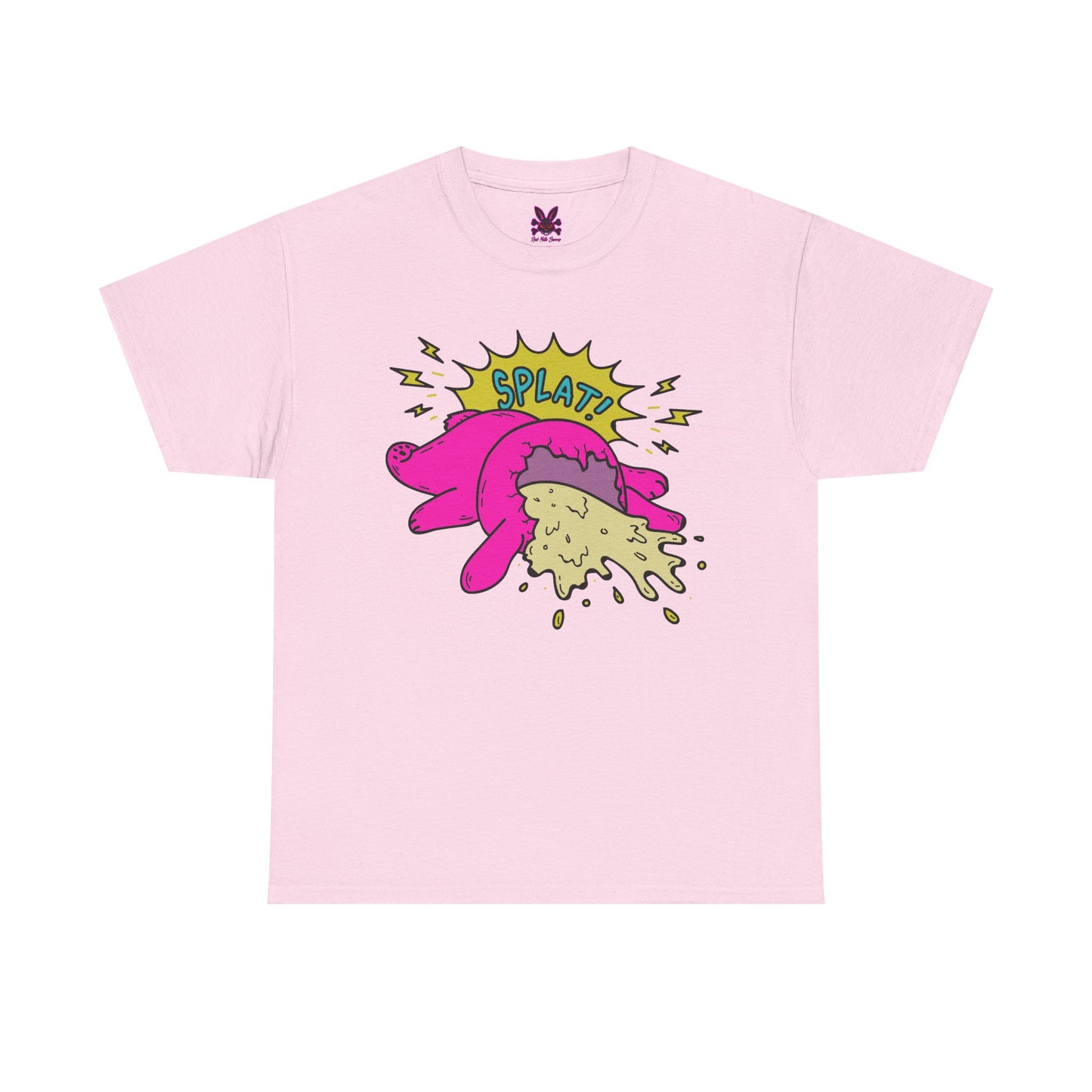 Splat Bunny, Rad Moto Bunny, Heavy Cotton T-Shirt