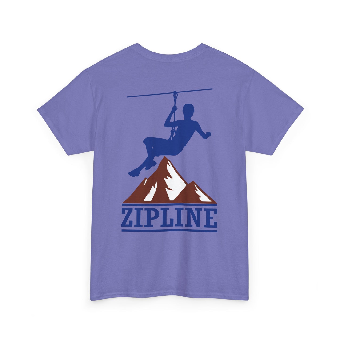 Zipline Guy. Heavy Cotton T-Shirt
