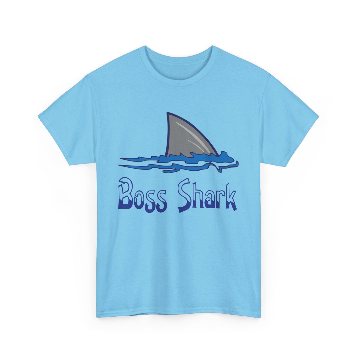 Boss Shark. Heavy Cotton T-Shirt