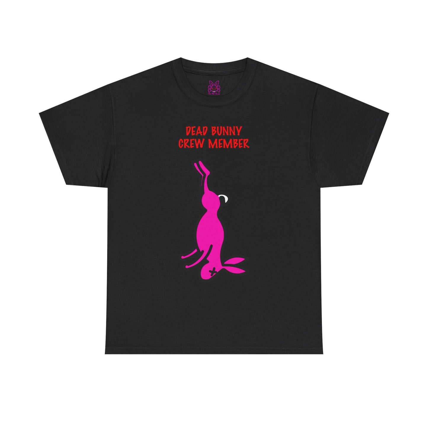 Dead Bunny Crew Member. Rad Moto Bunny, Heavy Cotton T-Shirt