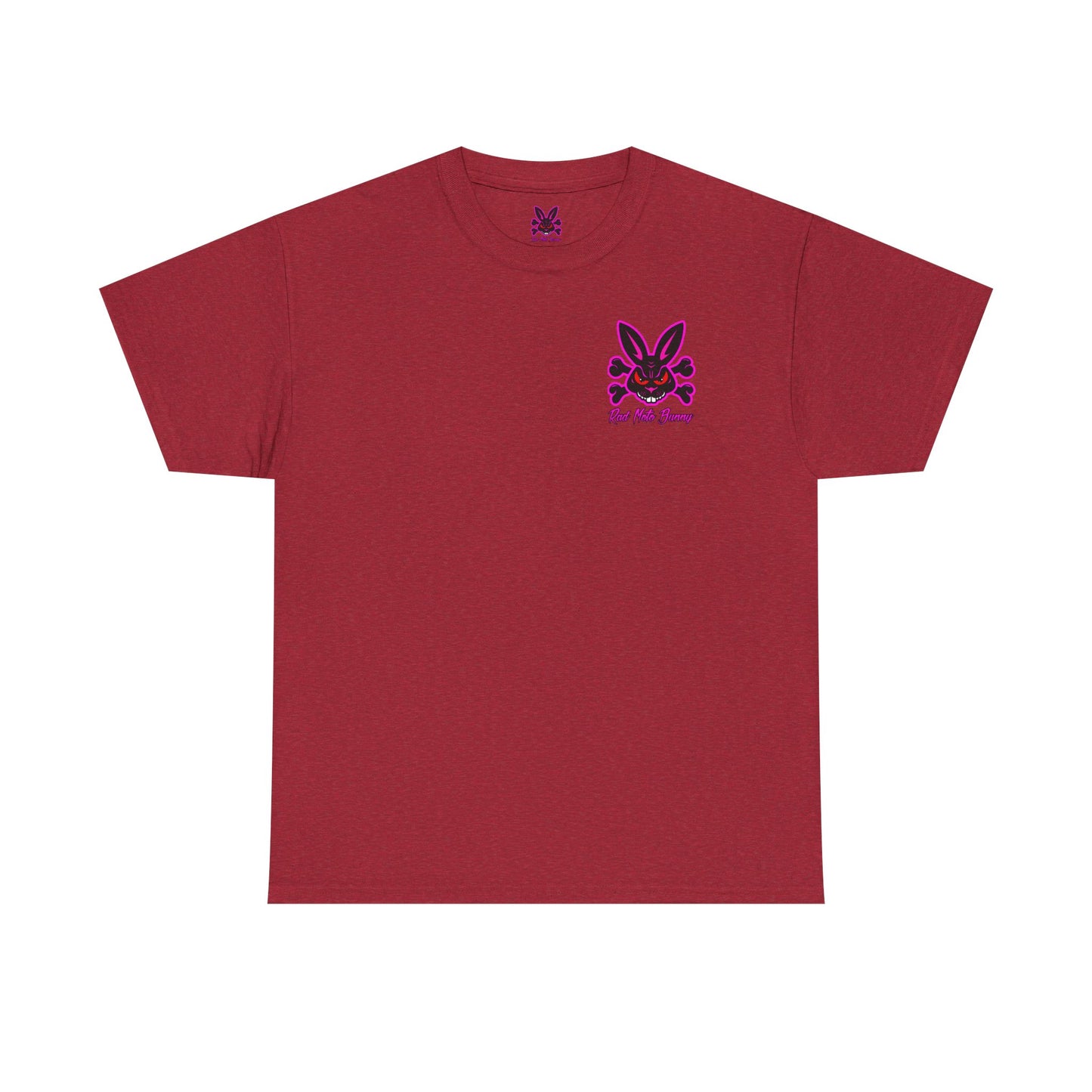 Back Off Sucker Bunny, Rad Moto Bunny, Heavy Cotton T-Shirt