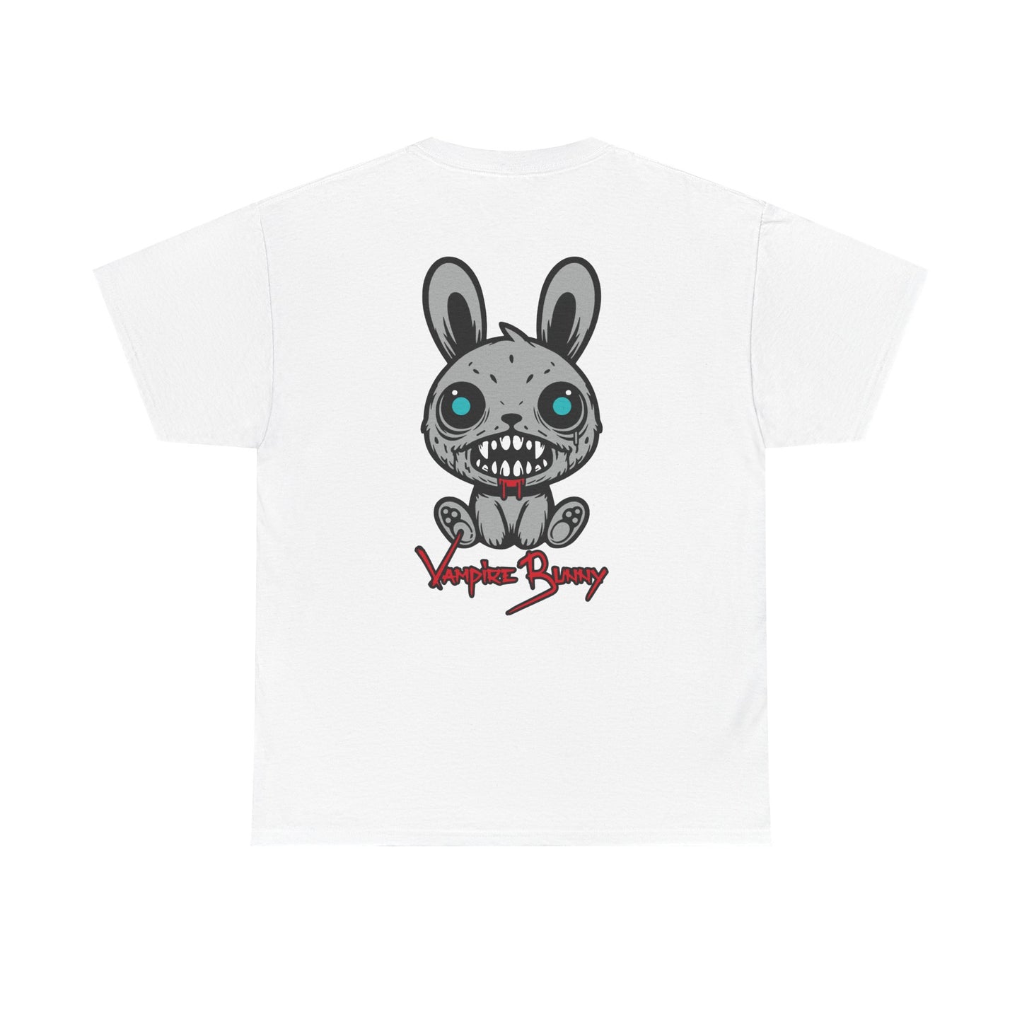 Vampire Bunny, Rad Moto Bunny, Heavy Cotton T-Shirt