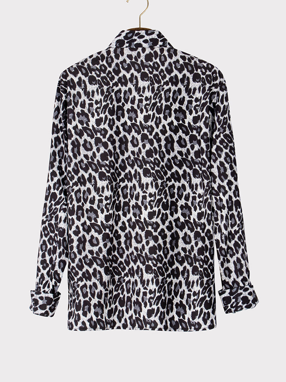 Leopard Print Long Sleeve Shirt