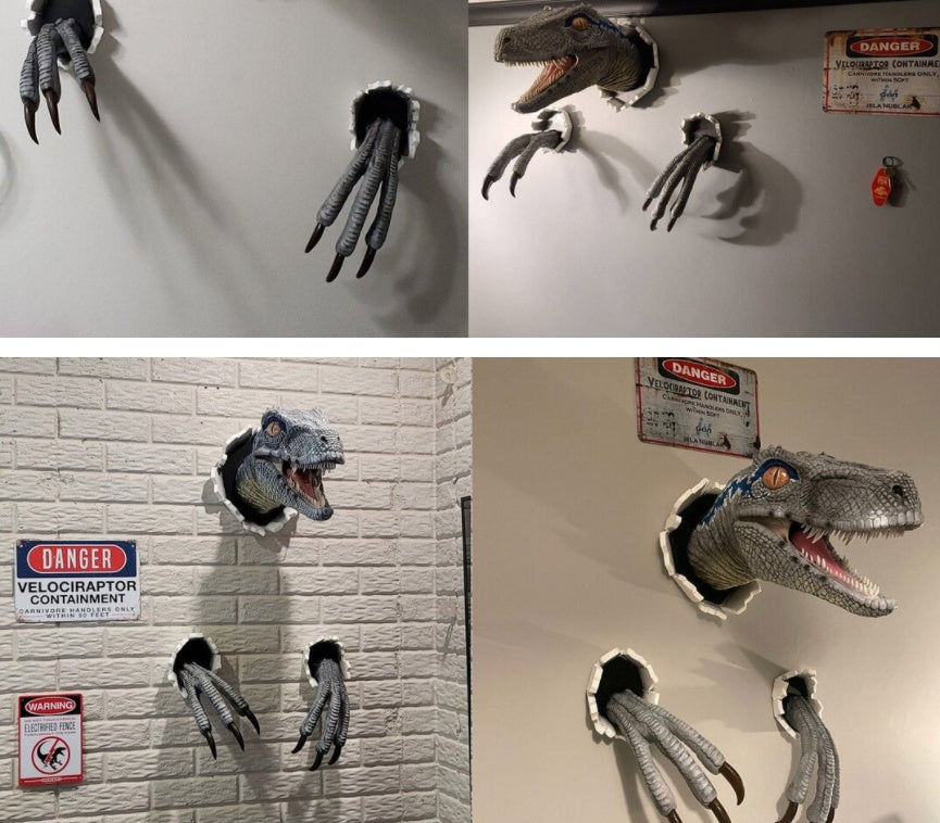 Dinosaur Resin Wall Ornaments