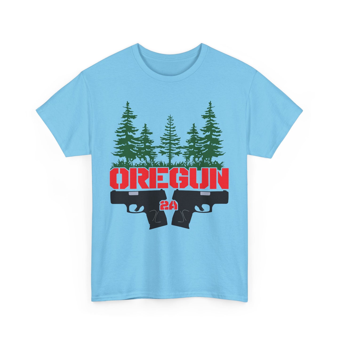 Oregun 2a Forest. Heavy Cotton T-Shirt