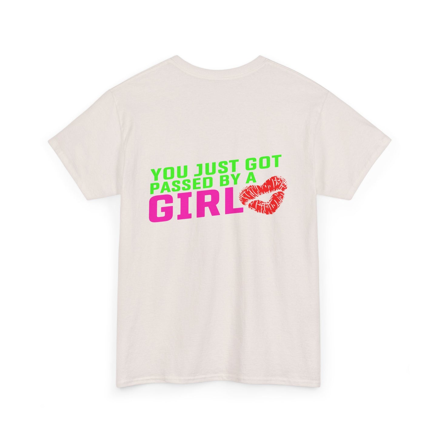 You just got passed by a Girl, Rad Moto Bunny, Heavy Cotton T-Shirt