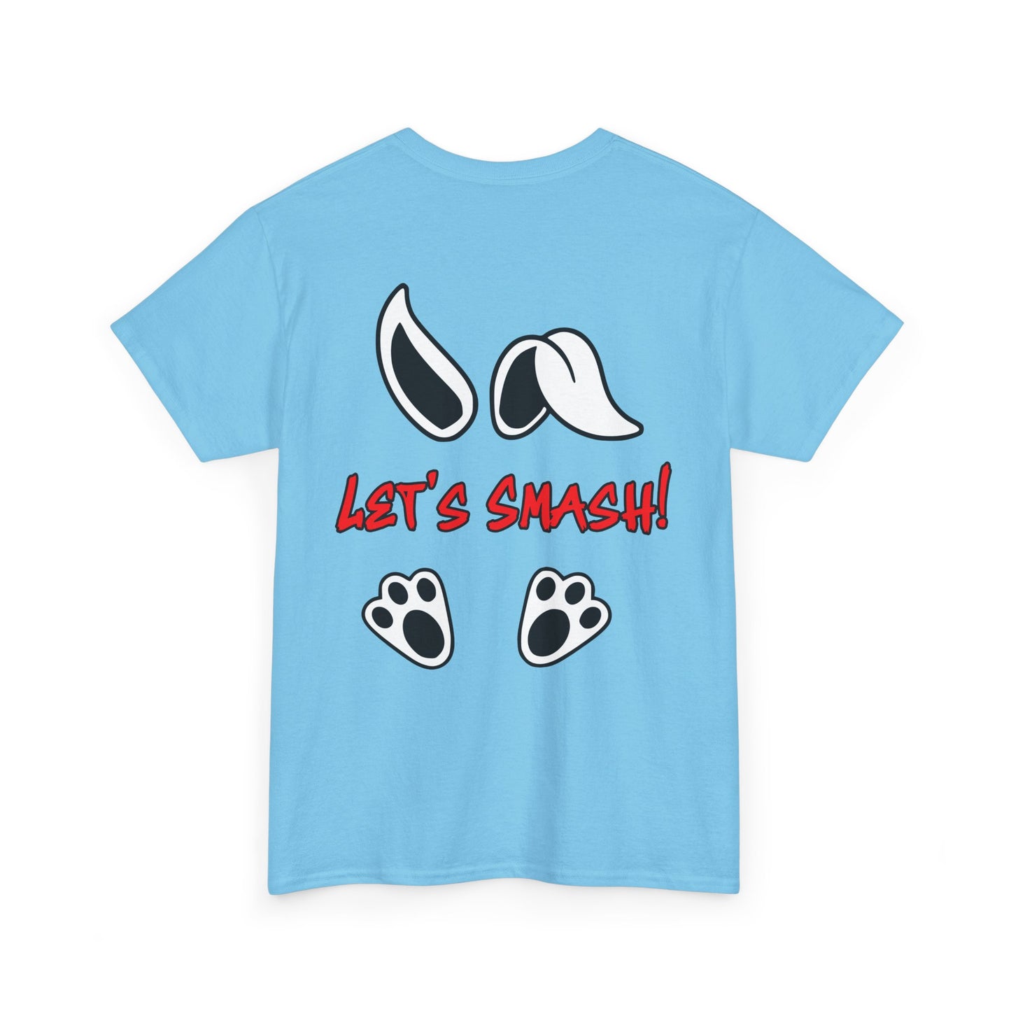 Let's Smash!, Rad Moto Bunny, Heavy Cotton T-Shirt
