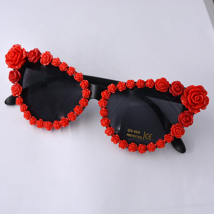 Famous Personality Rose Sunglasses