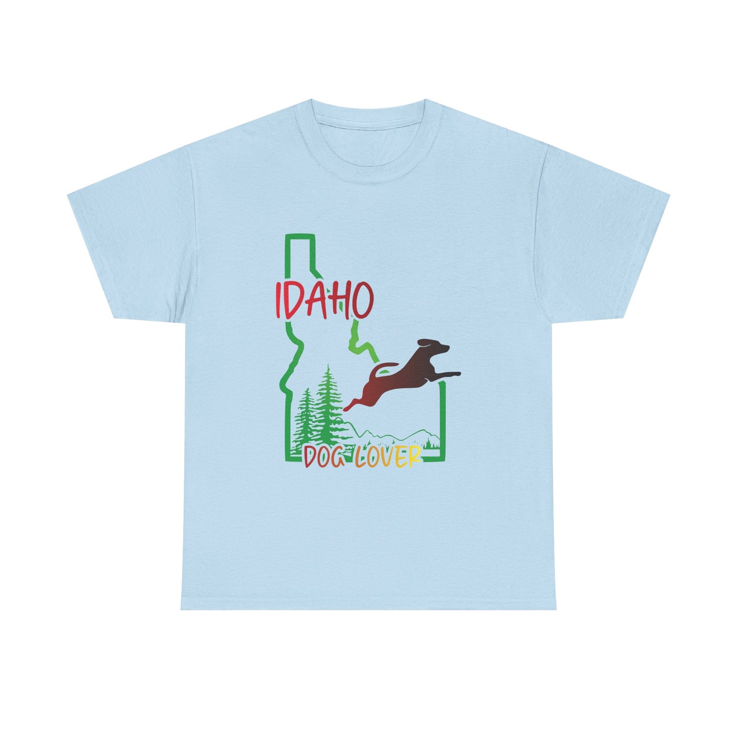 Idaho Dog Lover. Heavy Cotton T-Shirt