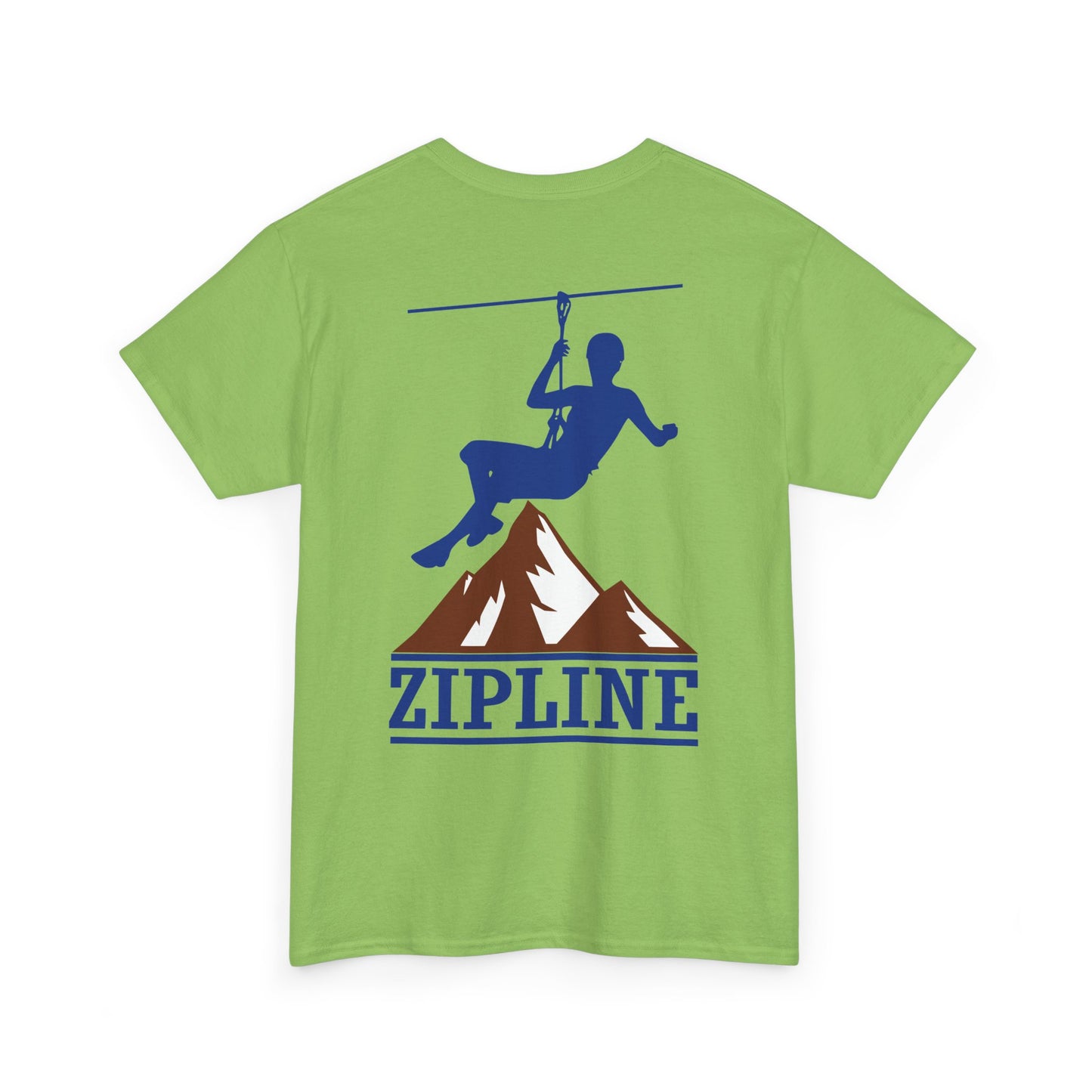 Zipline Guy. Heavy Cotton T-Shirt