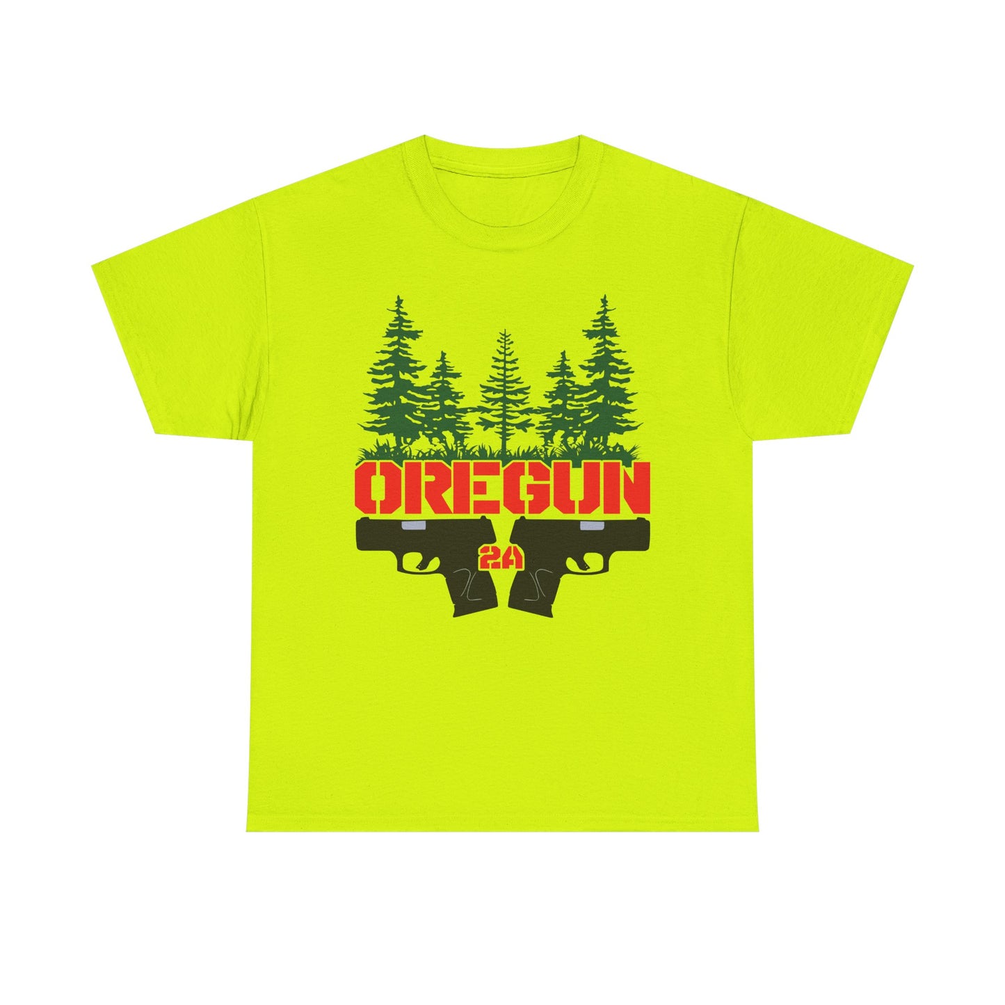 Oregun 2a Forest. Heavy Cotton T-Shirt