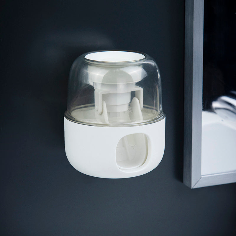 Wall-mounted Magnetic Toothpaste Set