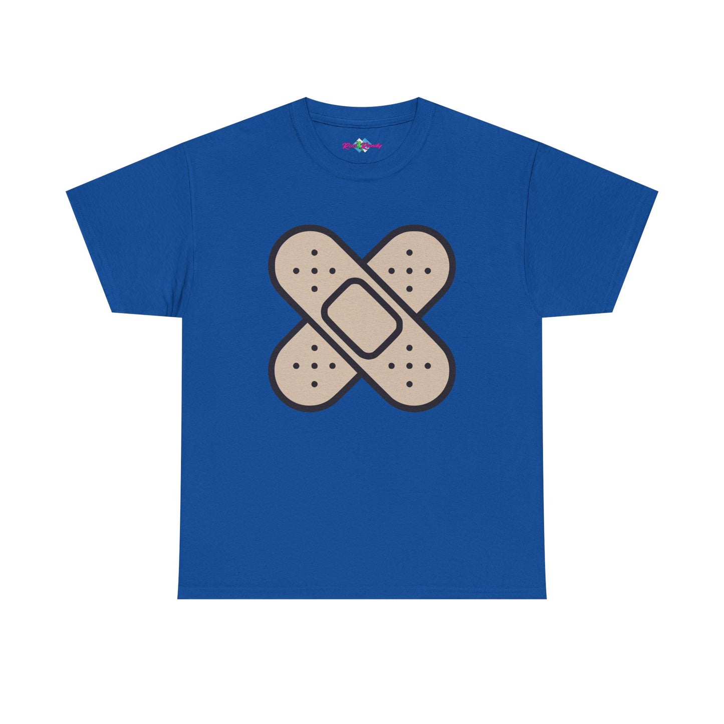 Band Aids. Heavy Cotton T-Shirt