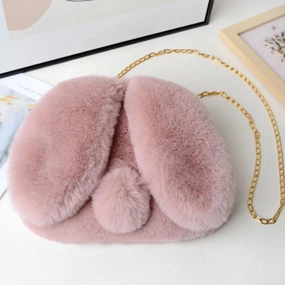 Rabbit Ears Plush One-shoulder Satchel