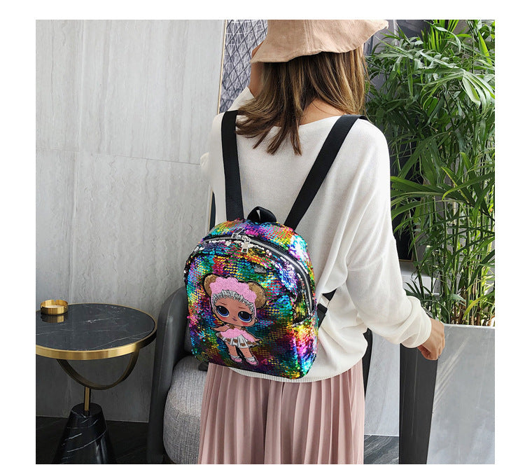 Kids Sequin Backpack