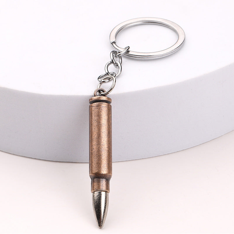 Metal Bullet Keychain