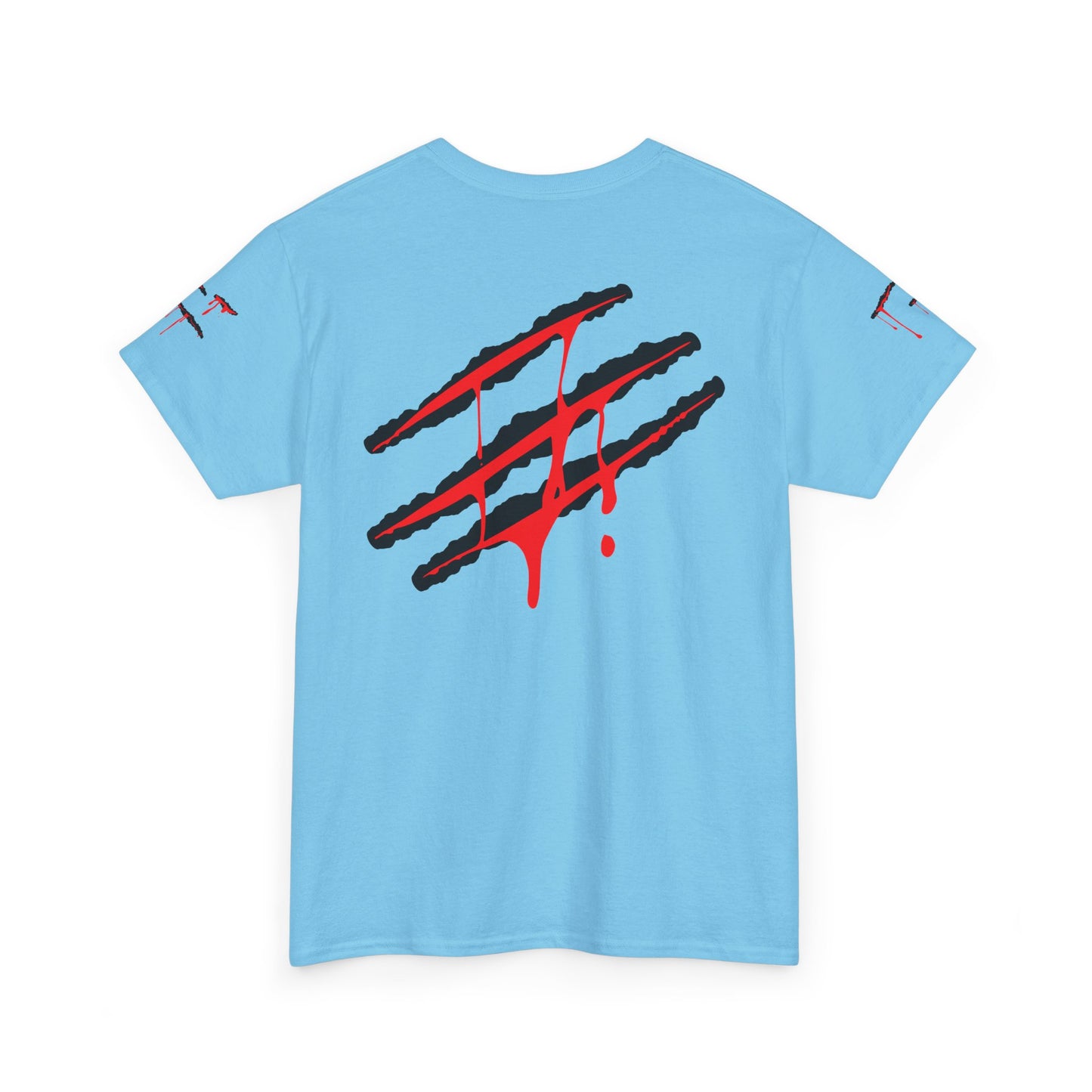 Bloody Scratches. Heavy Cotton T-Shirt