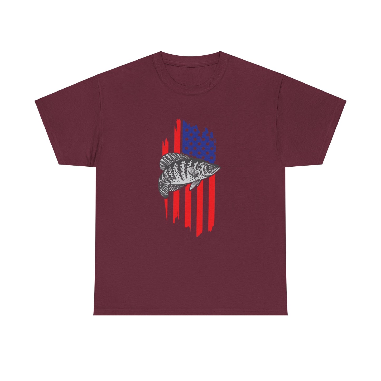 American Crappie. Heavy Cotton T-Shirt