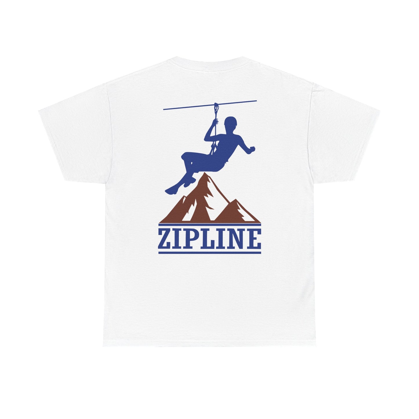 Zipline Guy. Heavy Cotton T-Shirt