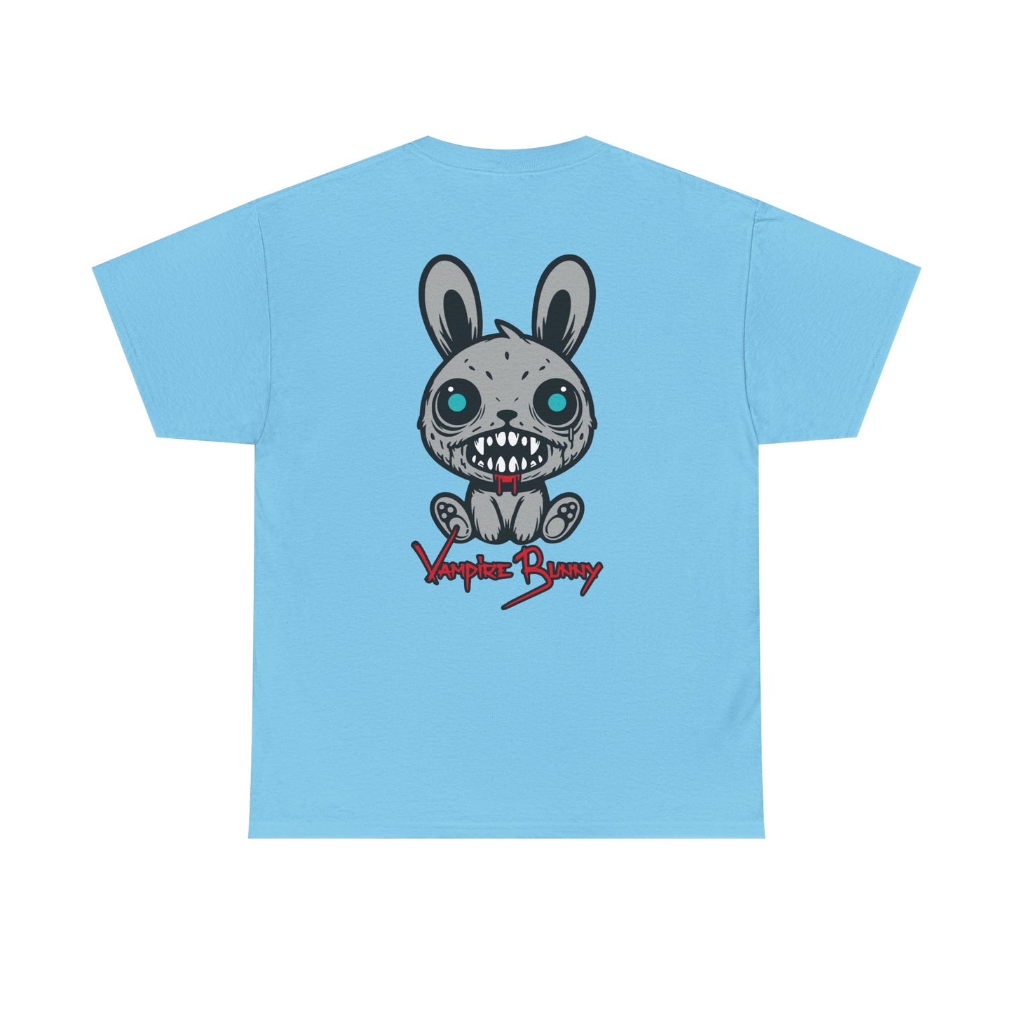 Vampire Bunny, Rad Moto Bunny, Heavy Cotton T-Shirt