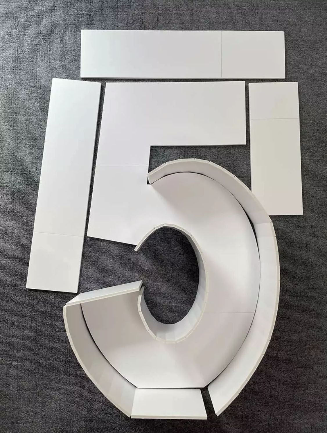 Giant Balloon Number Filling Box