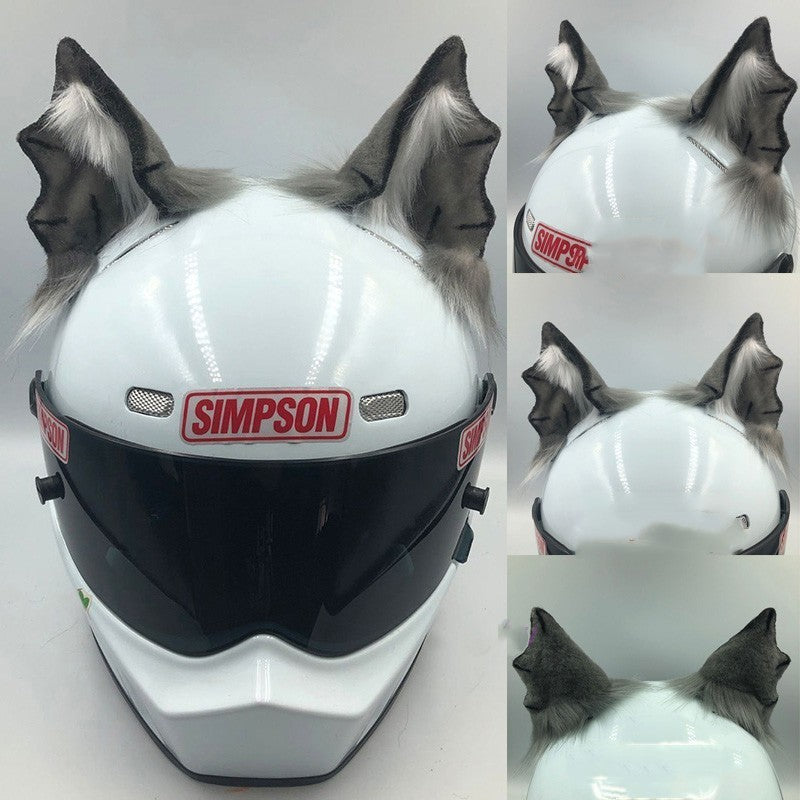 Cat Ears Helmet Ornaments