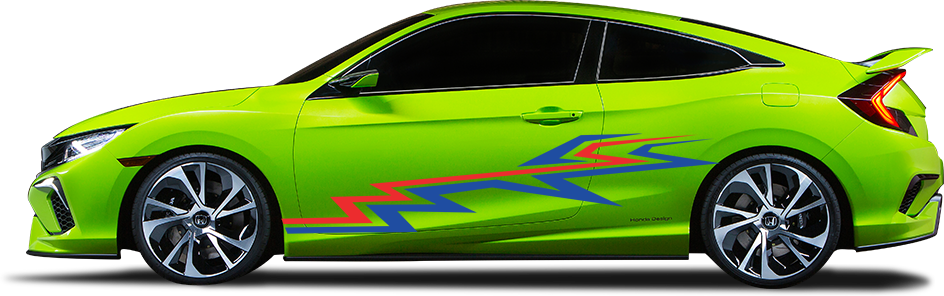 Electric Motion, Vehicle Graphics SVG files.