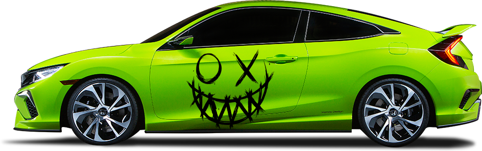 Vicious Smile, Vehicle Graphics SVG files.