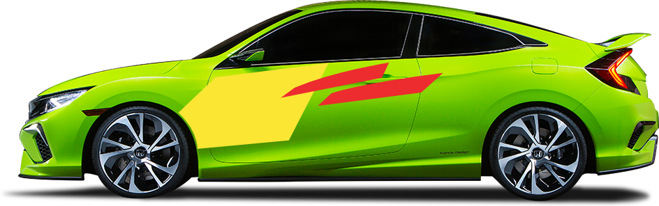 Two Tone, Vehicle Graphics SVG files.
