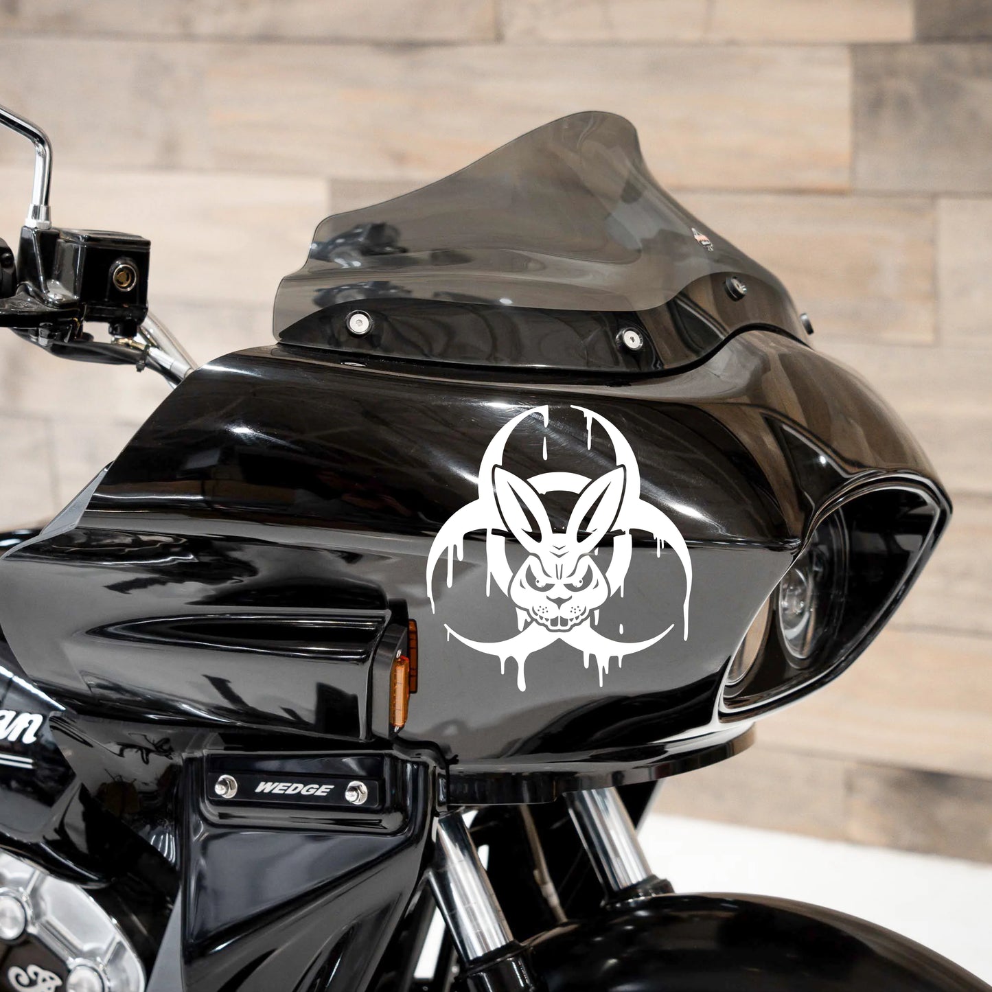 Toxic Bunny, Moto Vinyl Decal
