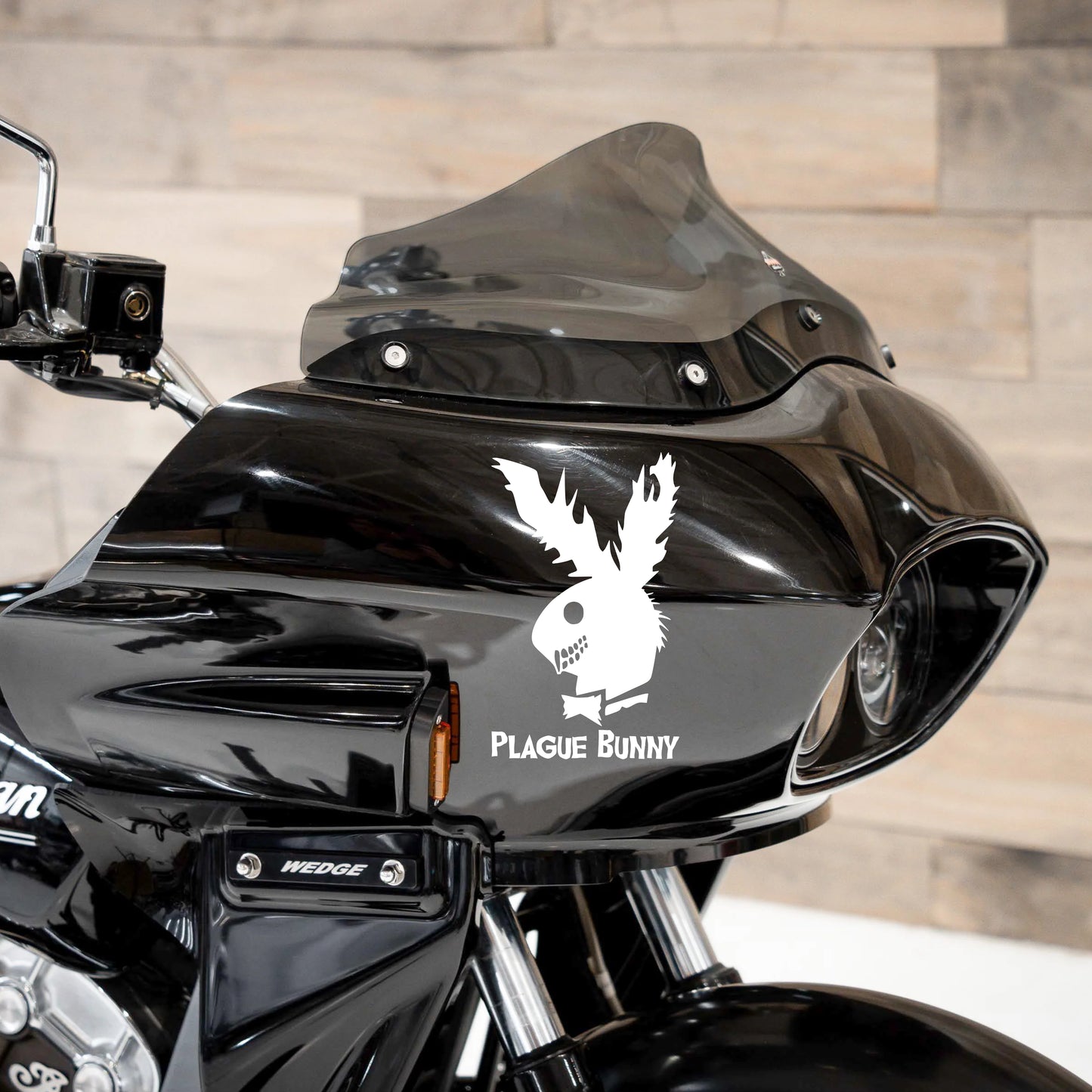 Plague Bunny, Moto Vinyl Decal