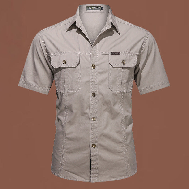 Workwear Short Sleeve Cotton Shirt