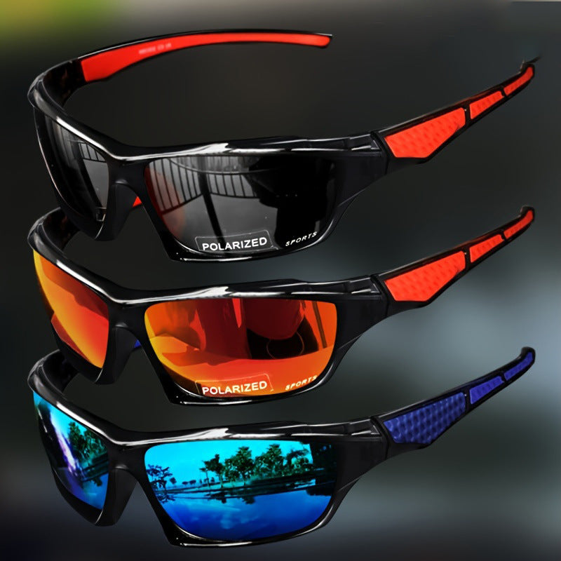 Color wrap Polarized Sunglasses