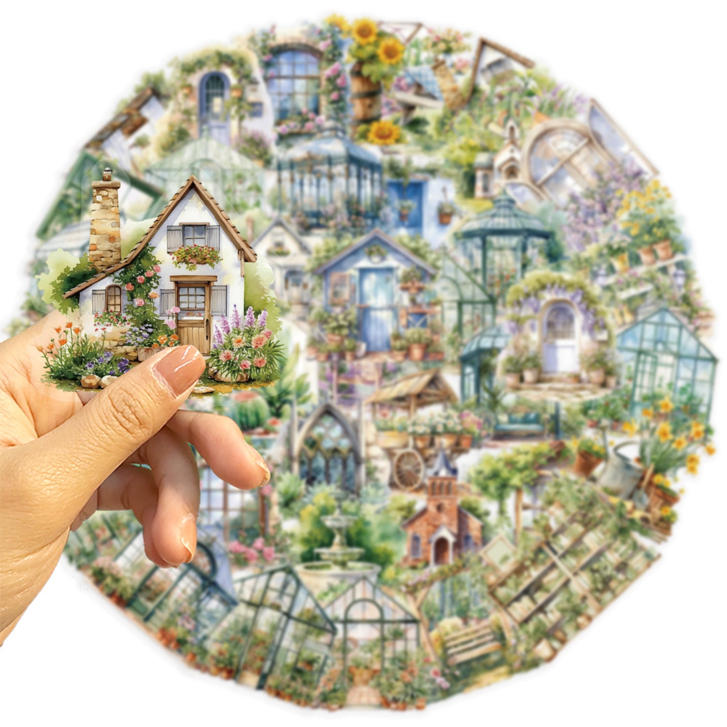 Garden Cottage Stickers