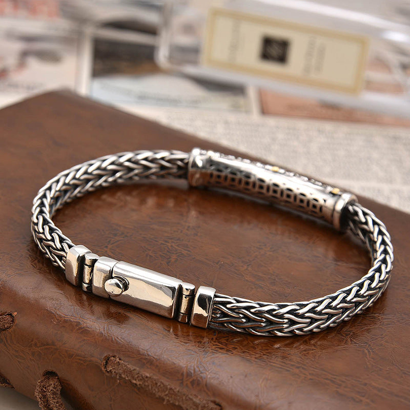 Hand-woven Keel Men's Bracelet