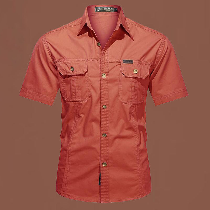 Workwear Short Sleeve Cotton Shirt