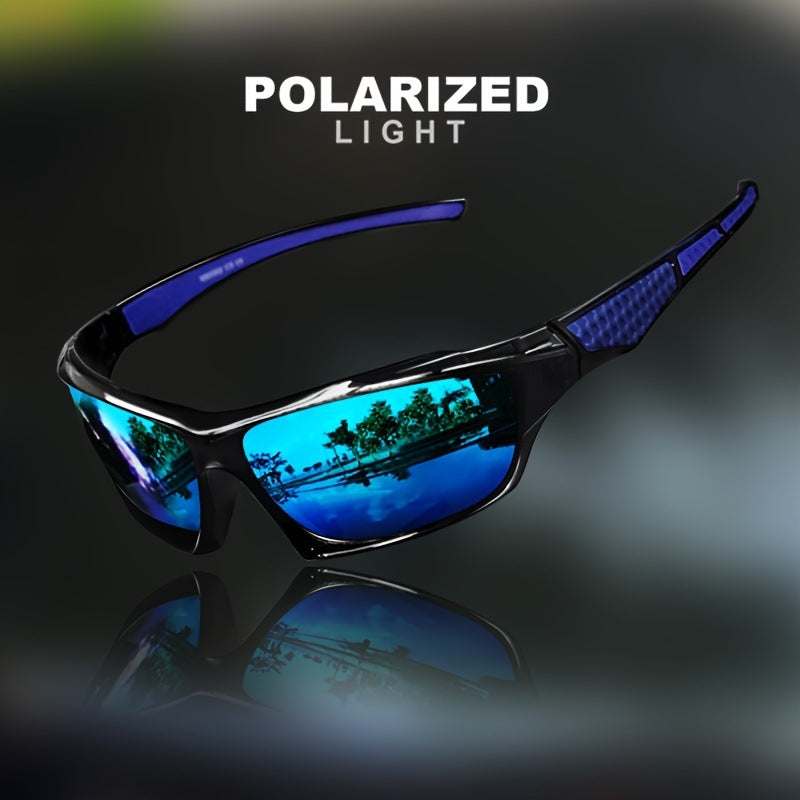 Color wrap Polarized Sunglasses