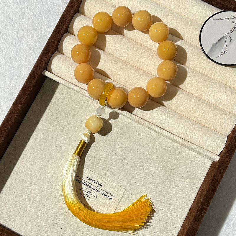 Rare Large Size Bodhi Root Bracelet
