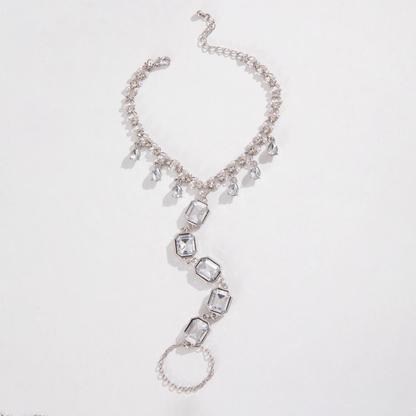 Diamond Tassel Anklet