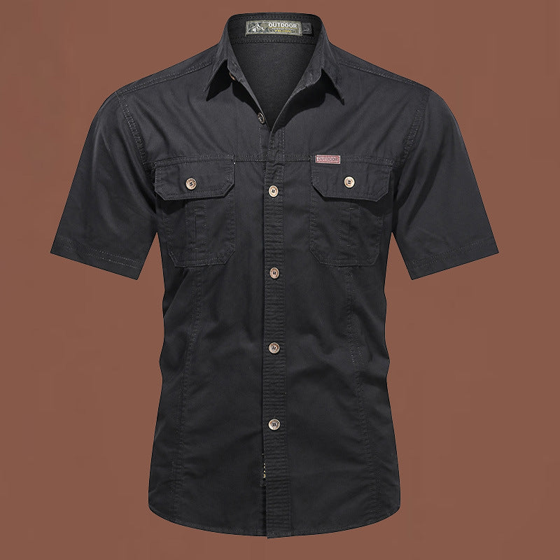 Workwear Short Sleeve Cotton Shirt