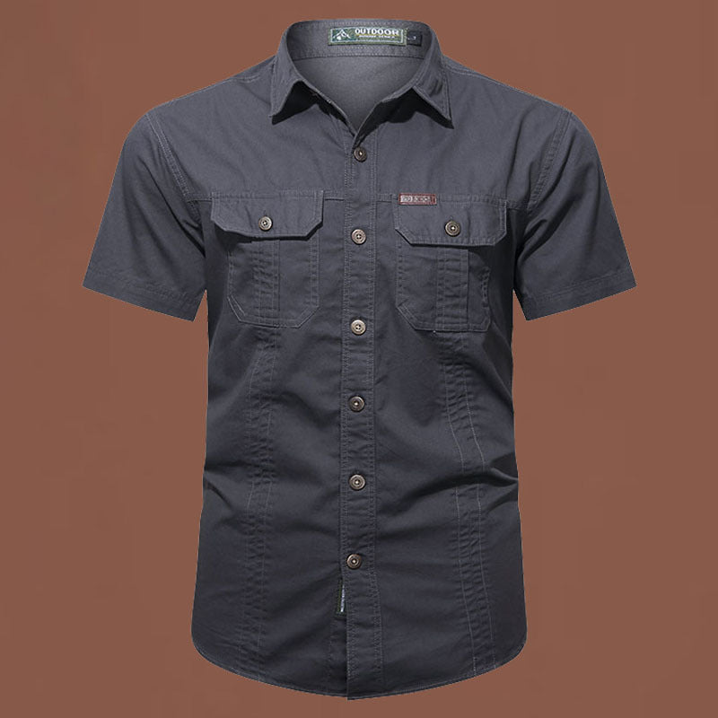 Workwear Short Sleeve Cotton Shirt