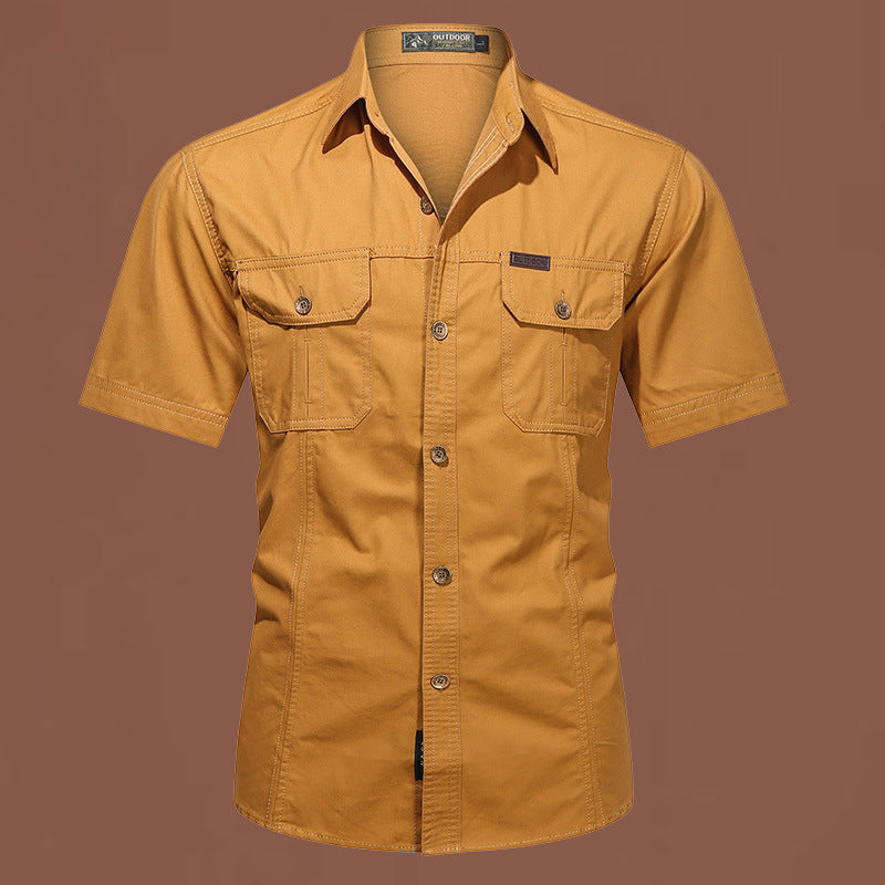 Workwear Short Sleeve Cotton Shirt