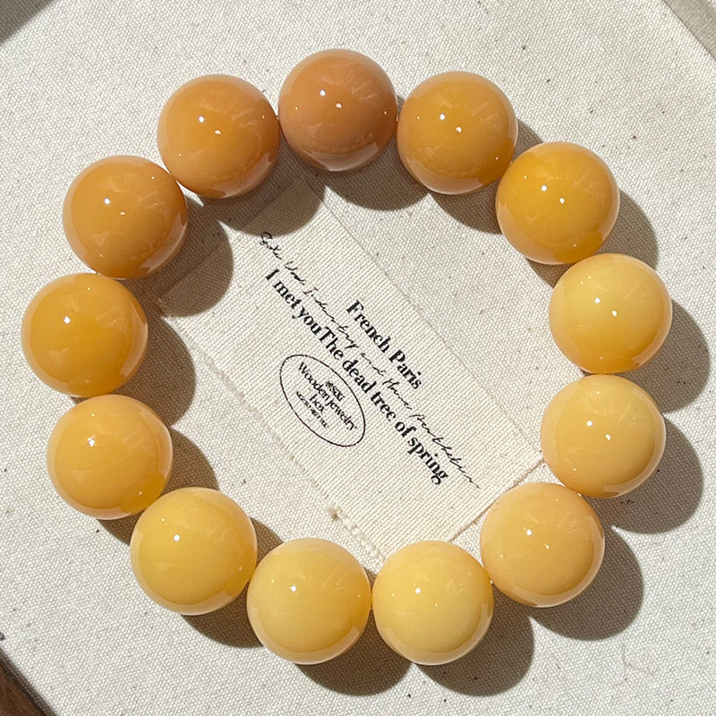 Rare Large Size Bodhi Root Bracelet