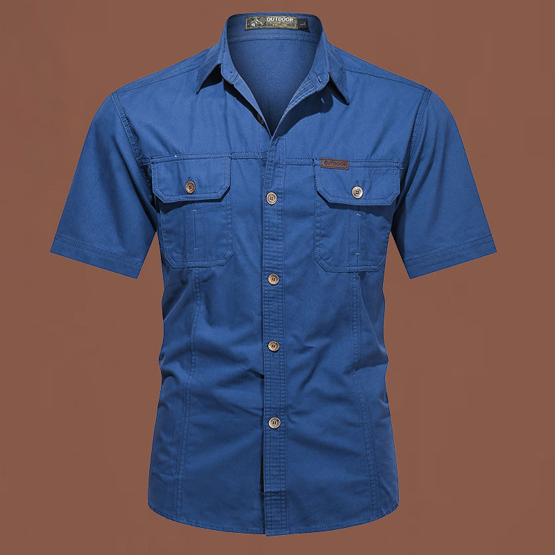 Workwear Short Sleeve Cotton Shirt