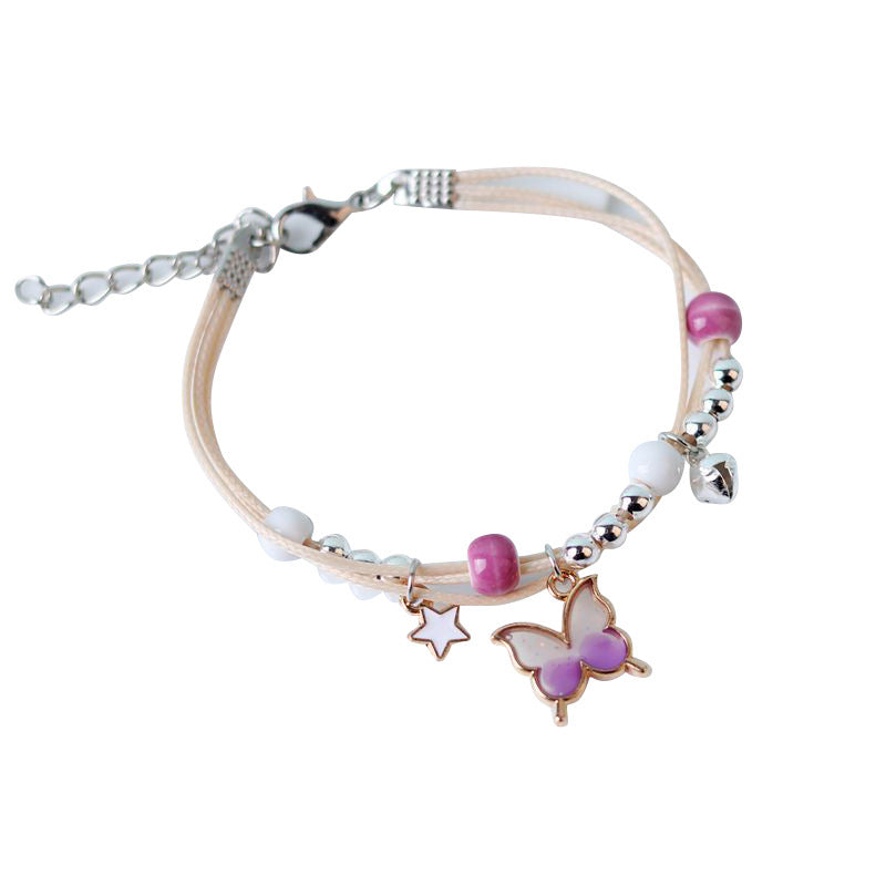 Artistic Sweet Butterfly Adjustable Bracelet